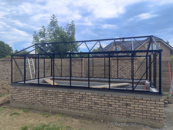 Professzionális, kulcsrakész üvegháztelepítések