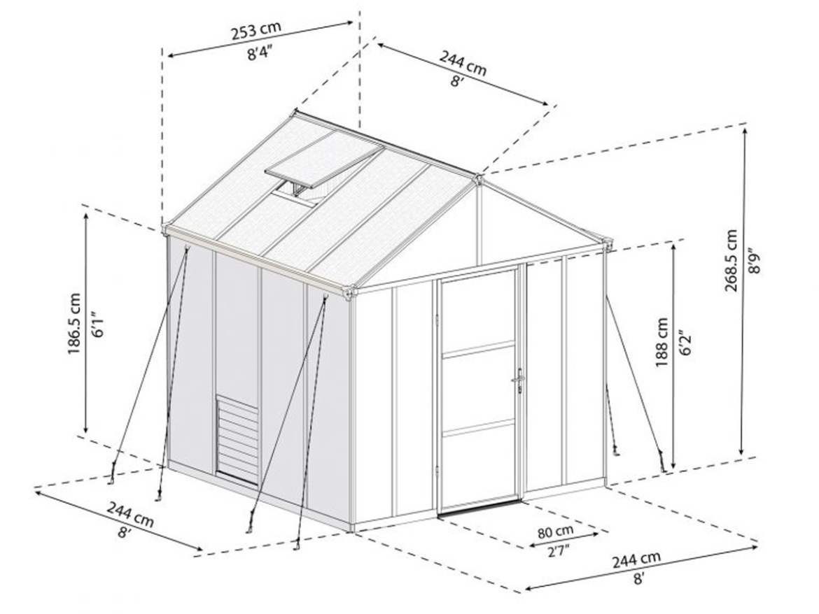 Skleník Scobax Tropic