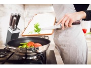 G21 Sada nožů  Gourmet Dynamic 5 ks + černo-nerezový blok