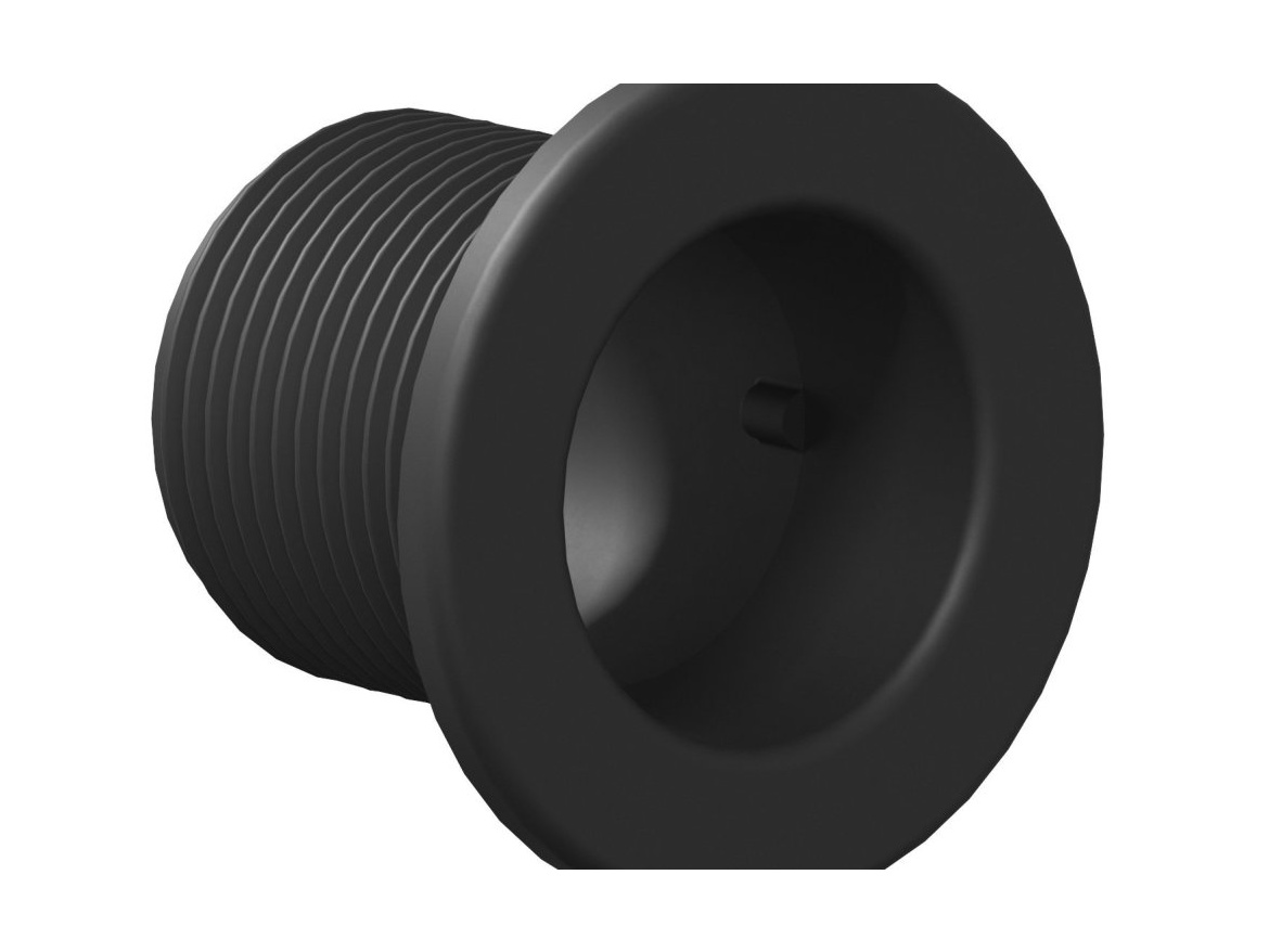 Ravak Krytka přepadu pro umyvadlo, Graphite Brushed