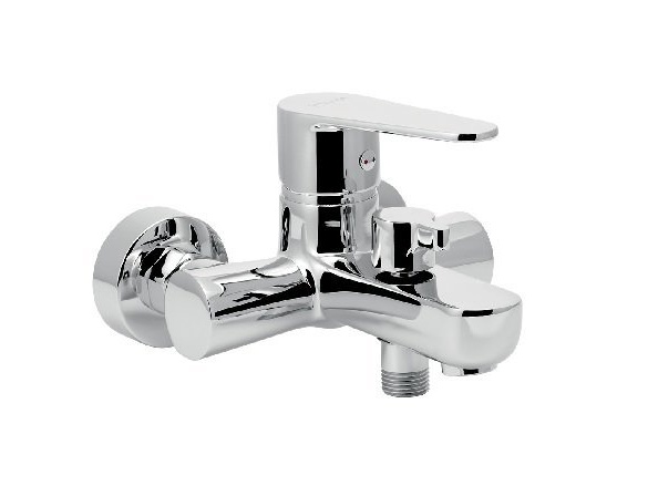 Novaservis Vanová baterie TITANIA FRESH, 100 mm, chrom, nástěnná, bez příslušenství,  96025/1,0