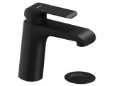 Ravak FL 013.20BLM Umývadlová batéria 151 mm s odtokovou armatúrou ClickClack, čierna matná