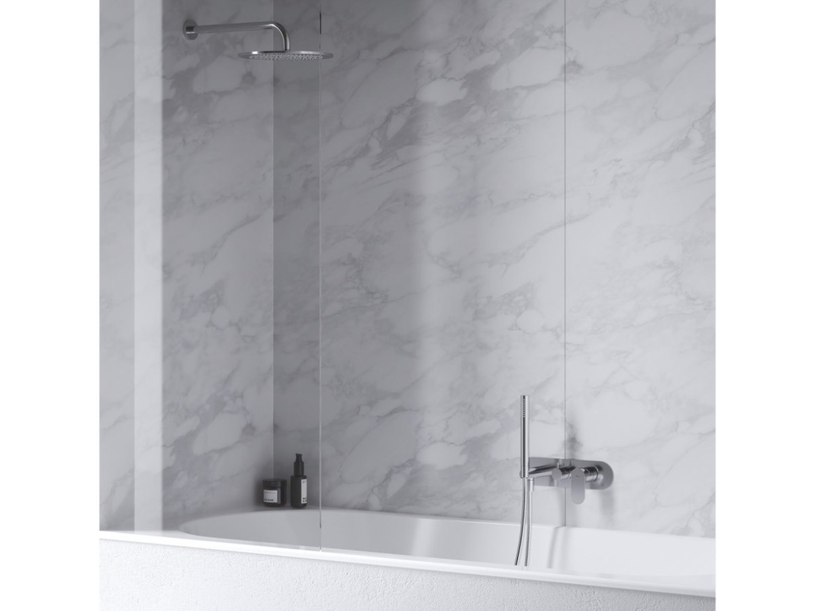 Ravak EL 068.10WV.O3.RB07D.+S Podomietková batéria 3-cestná pre R-box, so sprchovým setom, White Velvet