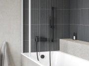 Ravak CVS2 100 L, černá+transparent