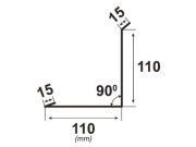 Guttatop Klasik spodní Gutta Spodní lemování ke zdi