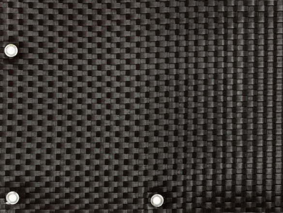 Balkonová zástěna s kovovými oky Scobax Balcony eyelet