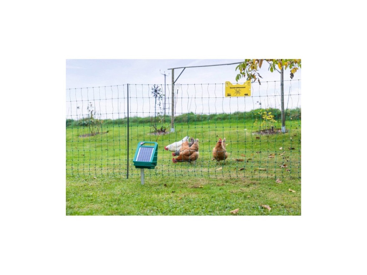 Scobax Elektrický ohradník kompletní sada se solárem, 106 cm, 2 hroty, 50 m, zelená