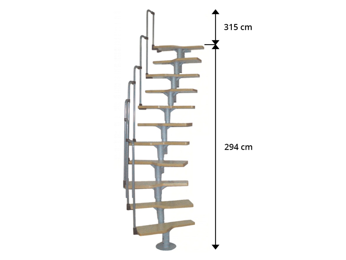 Schodiště Scobax Twister Buche
