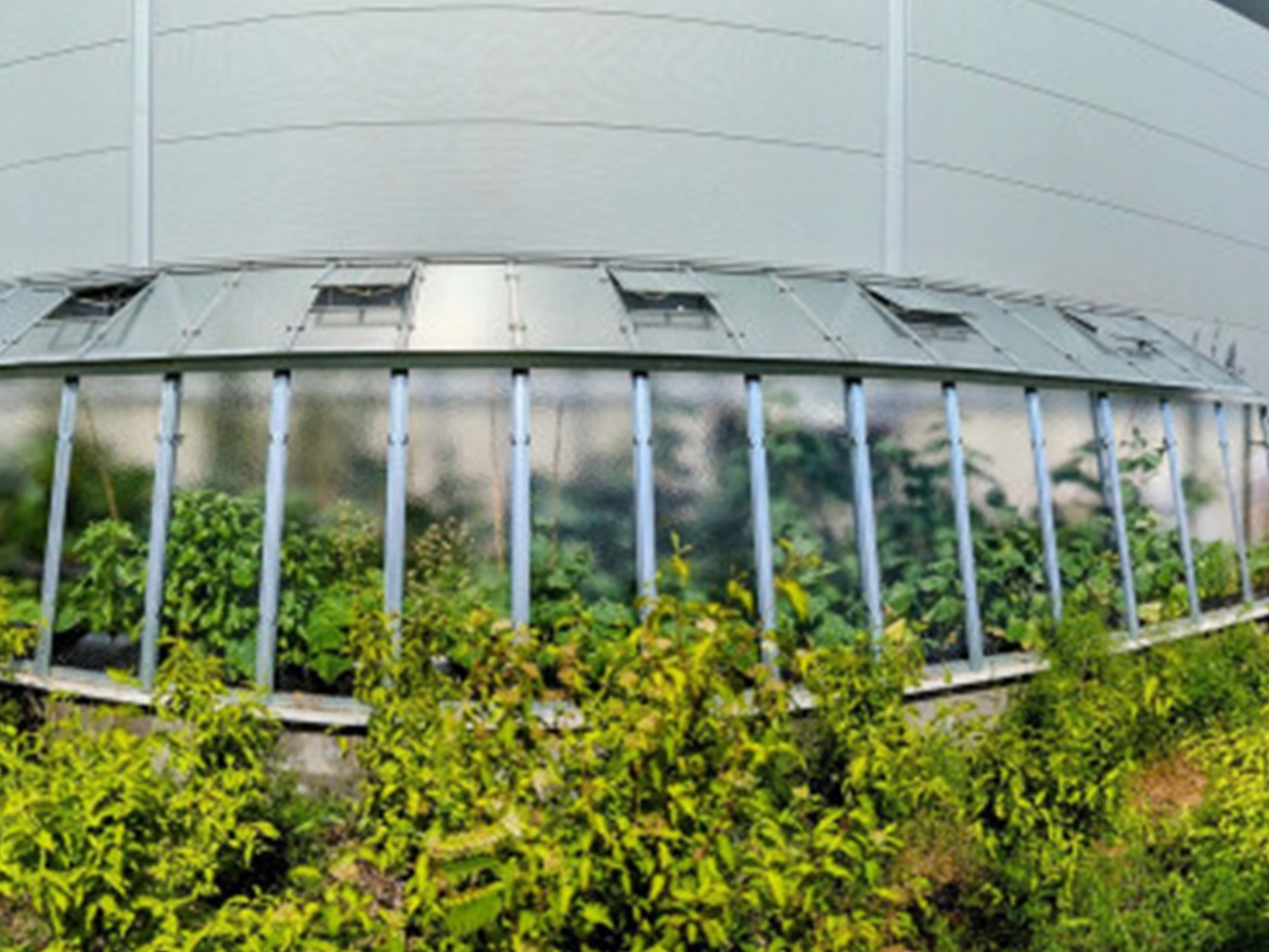 Skleník ke zdi Limes Variant E