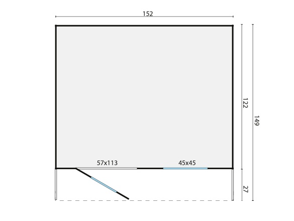 Dětský domeček Tuindeco Snow White