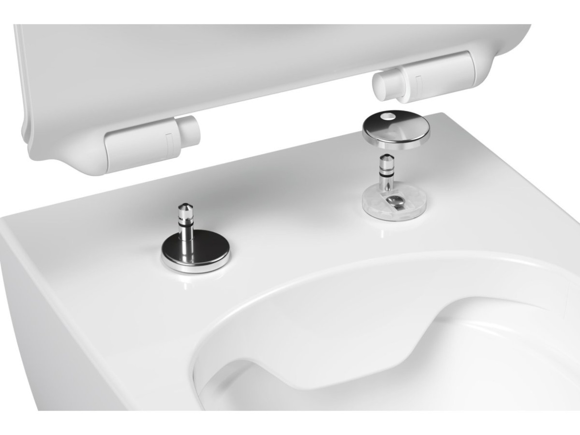 Ravak WC sedadlo Vita slim, biela