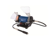 Dvojkotúčová brúska/leštička so systémom Flexidrive Scheppach HG 35