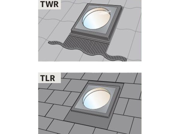 Velux Světlovod s pevným tubusem pro šikmé střechy TWR/TLR