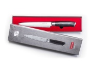 G21 Sada nožů  Gourmet Damascus v bambusovém bloku 5 ks + brusný kámen