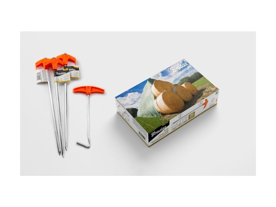 Bradas Ocelový kolík Extra 30cm