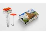 Bradas Ocelový kolík Extra 30cm