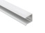 Nejprodávanější accessories –  Guttaprofil ALU-U elox 10 mm stříbrná 10,00 mm 2130 mm