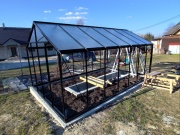 Professzionális, kulcsrakész üvegháztelepítések