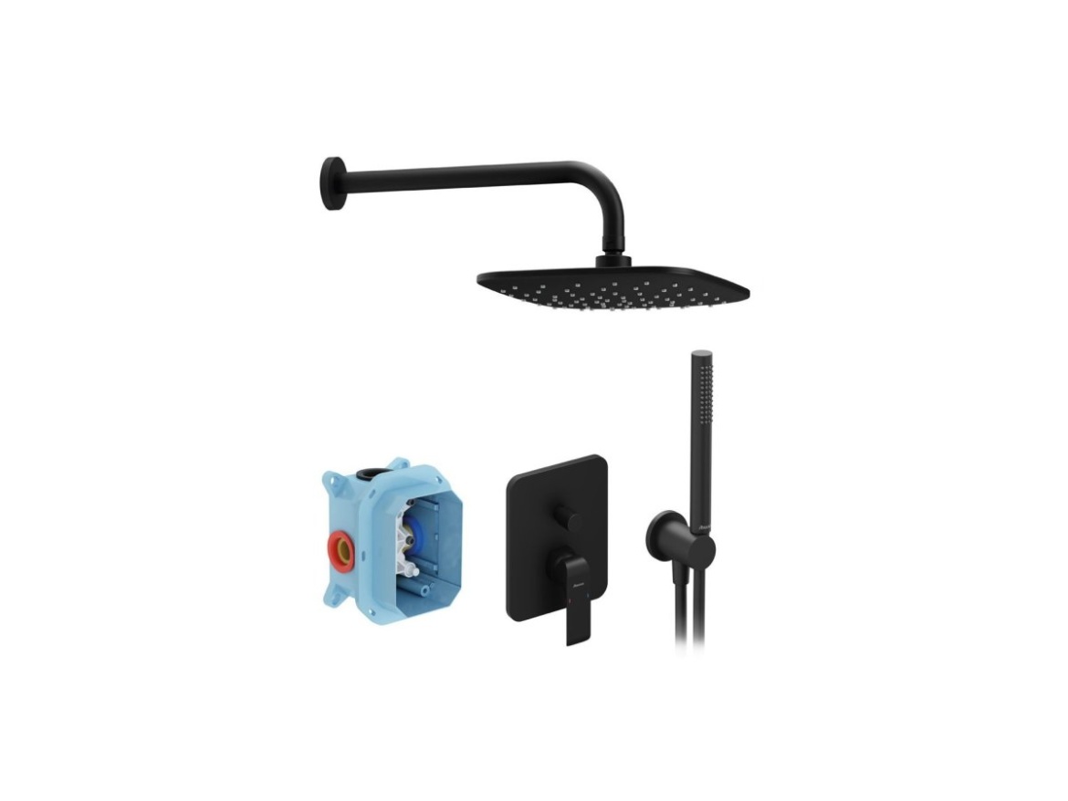 Ravak FL 090.01CR Sprchový podomítkový set, chrom