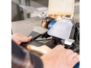 Kéttárcsás csiszoló/polírozó Flexidrive rendszerrel Scheppach HG 35