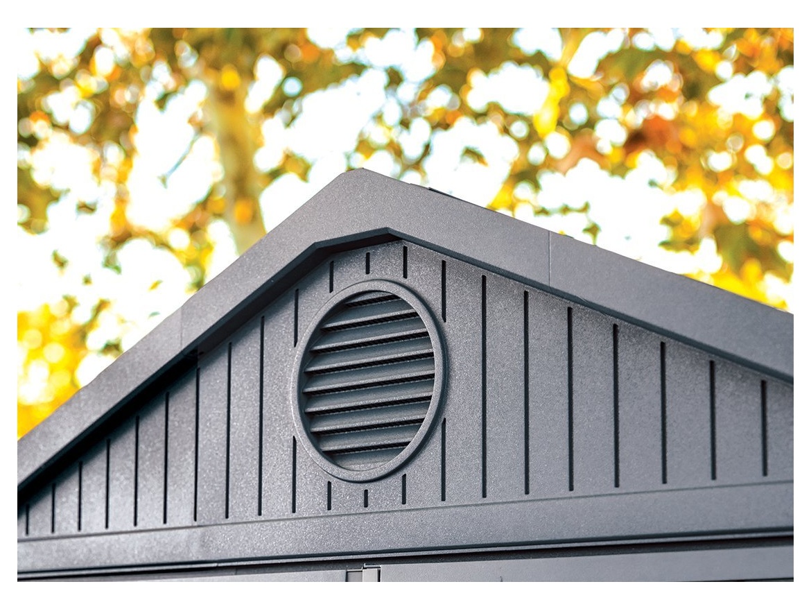 Keter Zahradní domek  Darwin 6 x 4 šedý, s podlahou