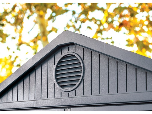 Keter Zahradní domek  Darwin 6 x 4 šedý, s podlahou