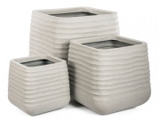 G21 Květináč  Sand Cube 28 x 28 x 27,5