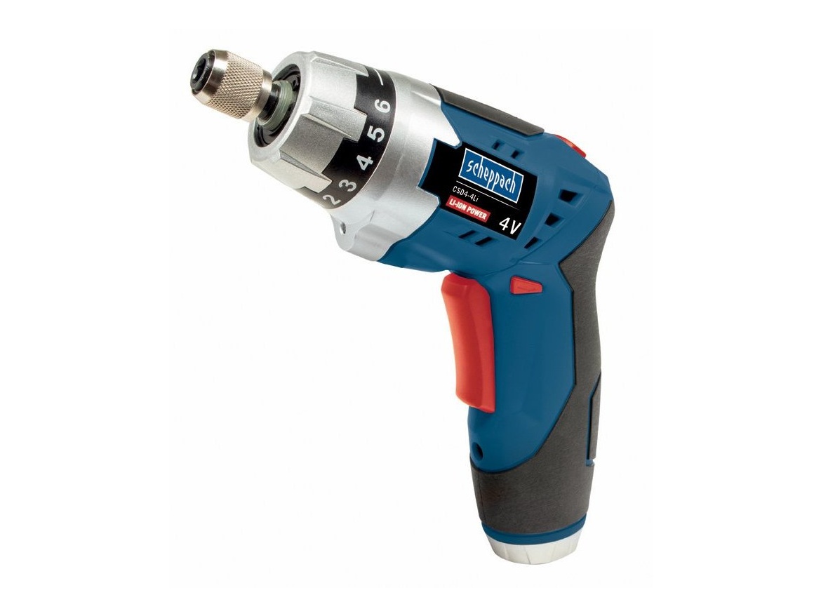 Aku vrtací šroubovák 4 V Scheppach CSD4-4Li