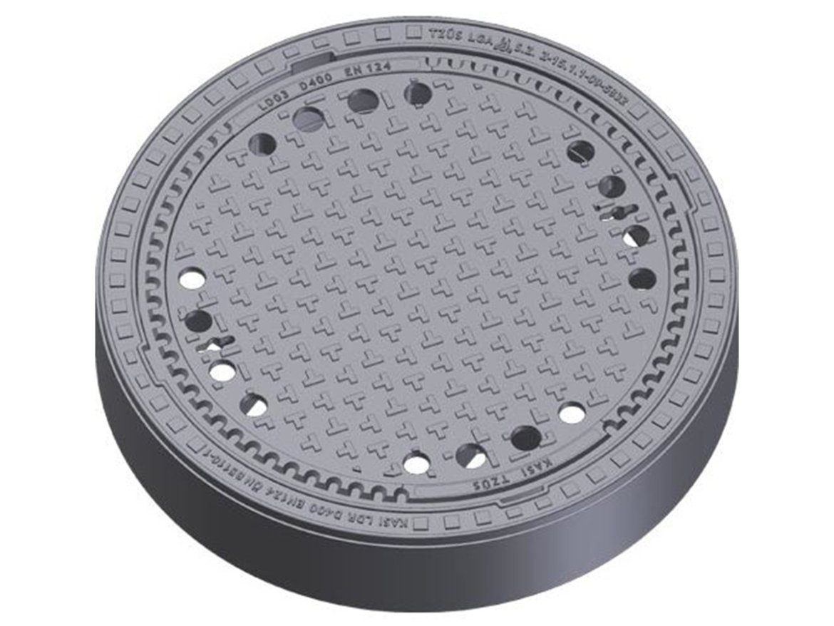 Šachtový poklop s odvětráním Kasi KDB03