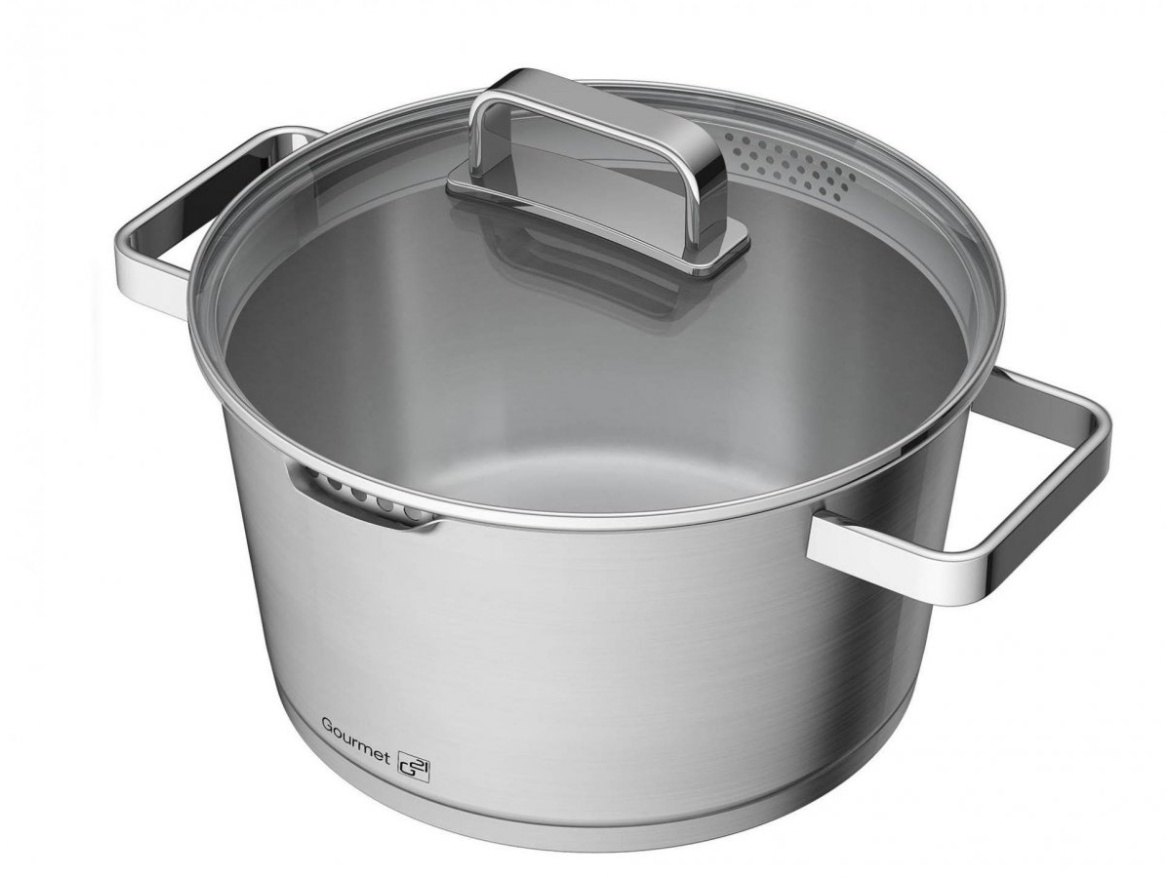 G21 Sada nádobí  Gourmet Magic s pánví navíc, 11 dílů, nerez