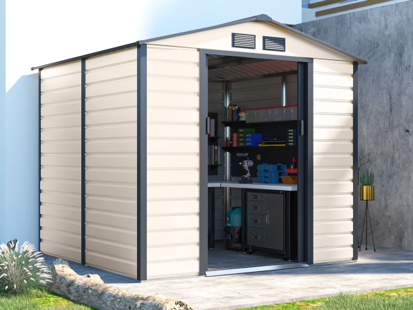 Plechový záhradný domček G21 GAH