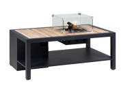 Stôl s plynovým ohniskom COSI Flow Straight