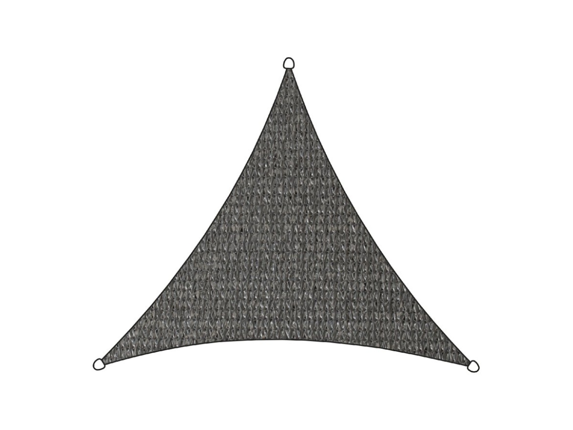 Stínící plachta ISEO trojúhelníková antracitová 5x5x5m