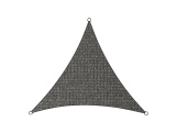 Stínící plachta ISEO trojúhelníková antracitová 5x5x5m