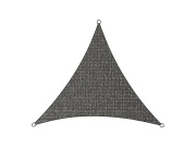 Stínící plachta ISEO trojúhelníková antracitová 5x5x5m