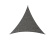 Stínící plachta ISEO trojúhelníková antracitová 5x5x5m