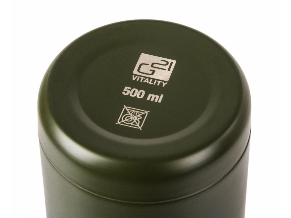 G21 Termoláhev  na pití, 500 ml, khaki zelená