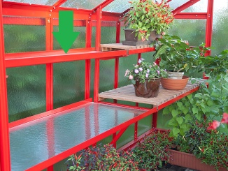 Konstrukční prvky –  Limes Výplň police Primus (kalené sklo)