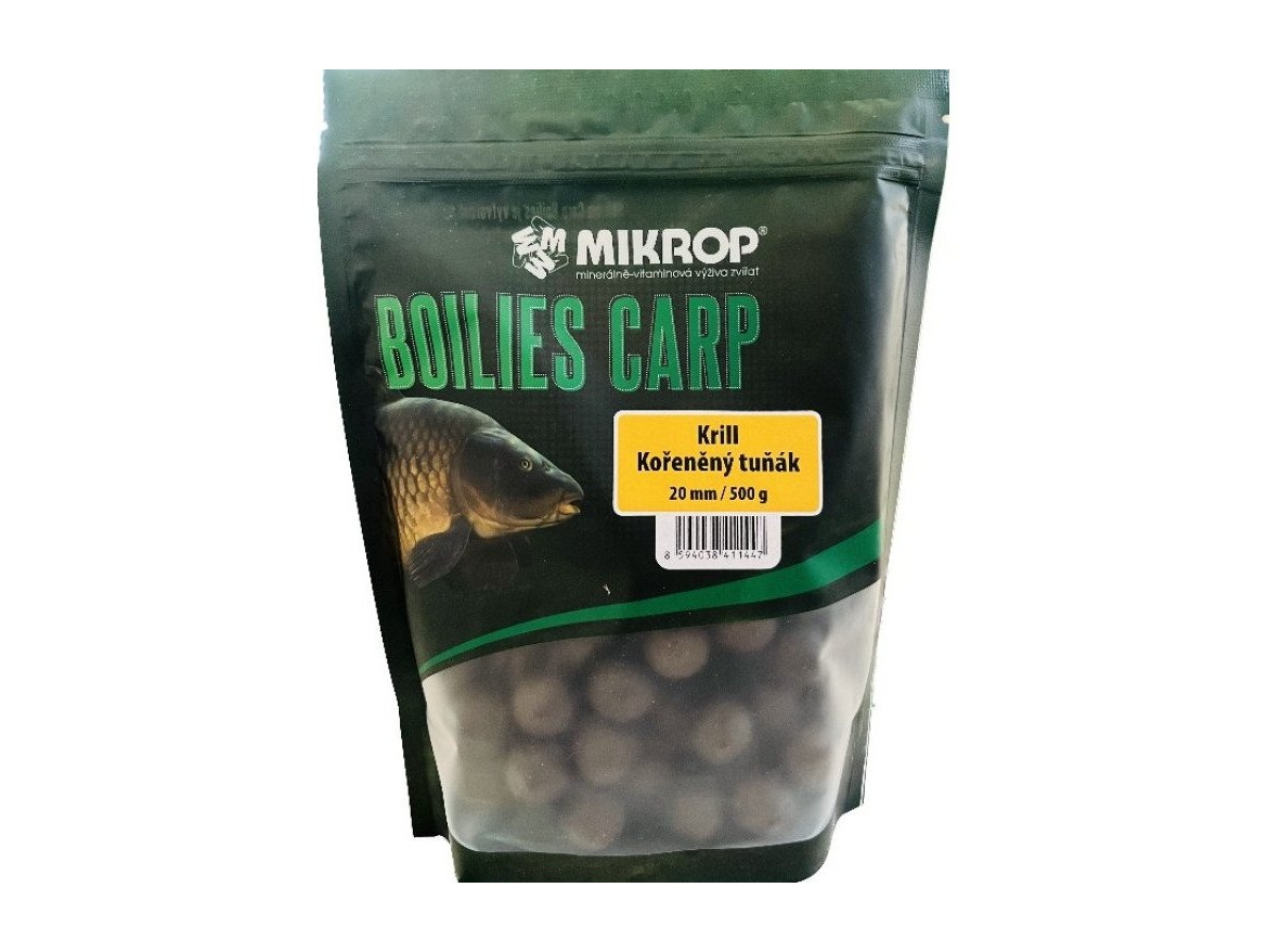 Scobax Mikrop Boilies Kořeněný tuňák  500 g
