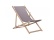 Fortus Zahradní lehátko klasik - šedé