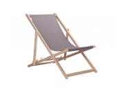 Fortus Zahradní lehátko klasik - šedé