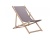 Fortus Zahradní lehátko klasik - šedé