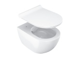 Ravak WC sedadlo Uni Chrome slim, biela