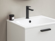 Ravak CR II 014.20BL Umyvadlová stojánková baterie 175 mm bez výpusti, černá