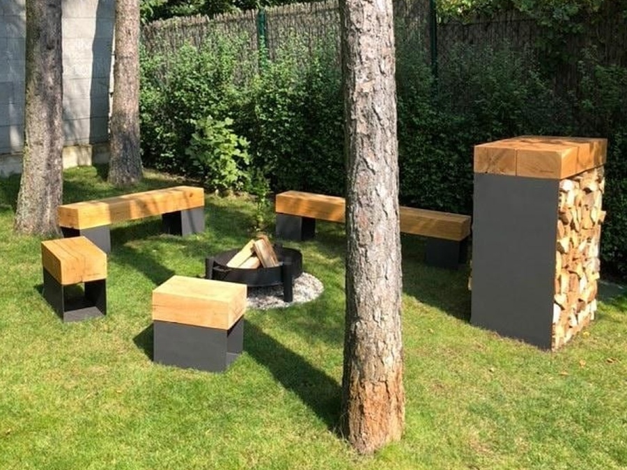 Dřevník Bohemit Mr. Allen