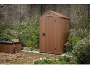 Keter Zahradní domek  Darwin 4 x 4 hnědý, s podlahou