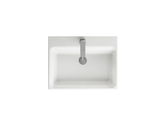 Ravak Umývadlo Comfort 80, s otvorom pre batériu, bez prepadu, biela