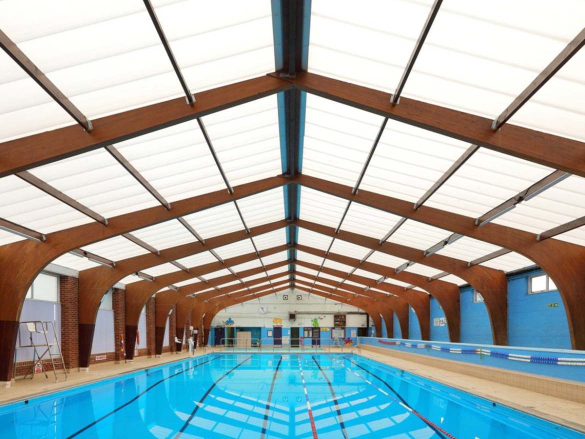 Dutinková polykarbonátová deska Brett Martin Marlon ClickFix 40 mm