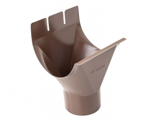 Príslušenstvo pre Objímka zvodu Gutta barevná objímka svodu RAL 8017 | hnedá, Ø 90 mm