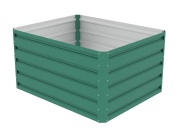 G21 Vyvýšený záhon  Daisy 100 x 80 x 52 cm, plechový, zelený